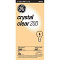 Current Ge Lighting 200 Watt Crystal Clear Incandescent Light Bulbs  16069 16069